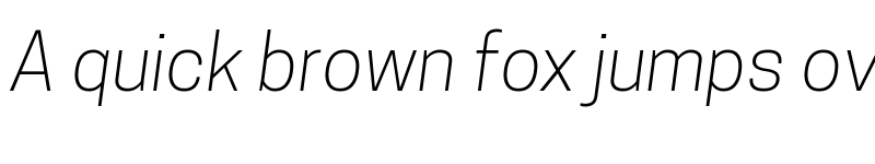 Preview of Tonnelier Light Italic font