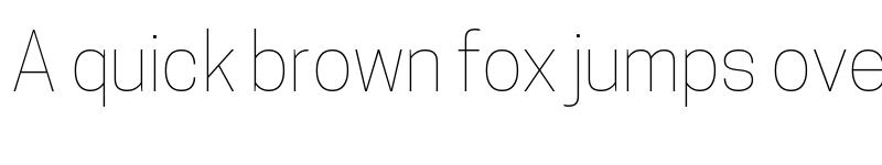 Preview of Tonnelier Thin font