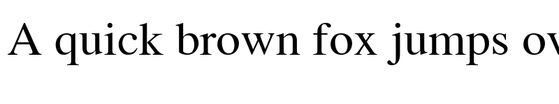 Preview of Topaz Regular font