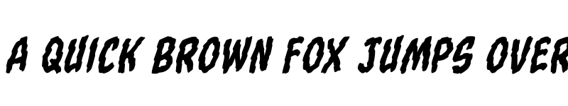 Preview of Torn Asunder BB Italic font