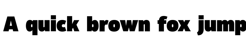 Preview of Tosia Black font