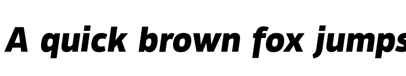 Preview of Tosia Bold Italic font