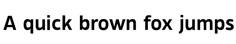 Preview of Tosia DemiBold font