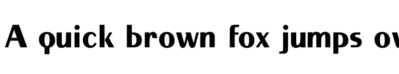 Preview of Touraine Bold font