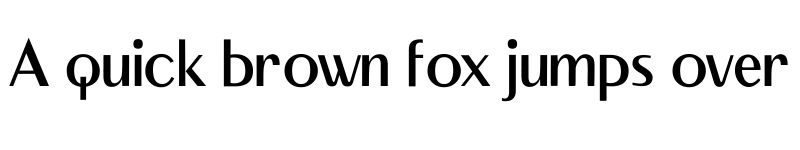 Preview of Touraine Regular font