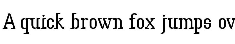 Preview of Tower Print Standard font