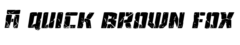 Preview of Tower Ruins Expanded Italic Expanded Italic font