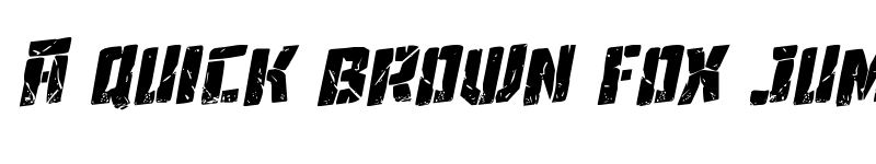 Preview of Tower Ruins Rotalic Italic font