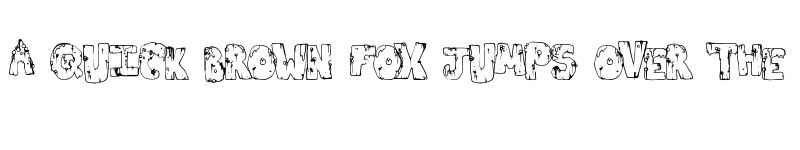 Preview of ToxicWaste Regular font