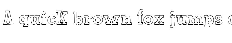 Preview of Toy Toy Toon Outline Regular font