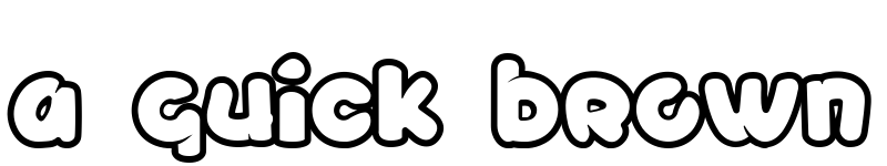 Preview of TOYZARUX Regular font