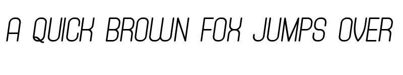 Preview of Tracking Bold Italic font