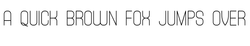 Preview of Tracking Regular font