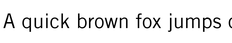 Preview of TradeGothic LT Regular font