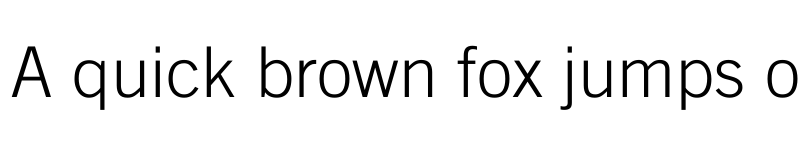 Preview of TradeGothicLTW01-Light Regular font