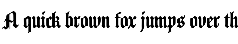 Preview of Traditio AH Regular font