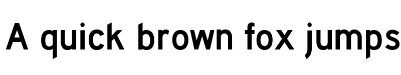 Preview of Traffic 03 Regular font