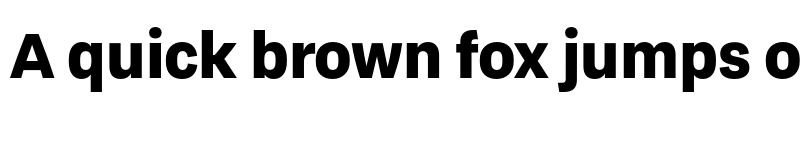 Preview of TragicGrotesk Black-Trial font