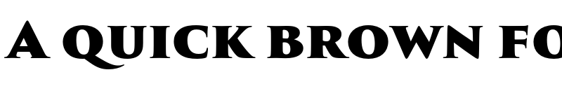Preview of Trajan Pro 3 Black font