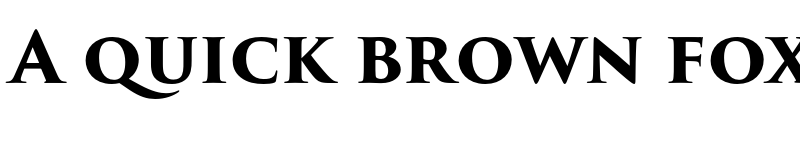 Preview of Trajan Pro 3 Bold font