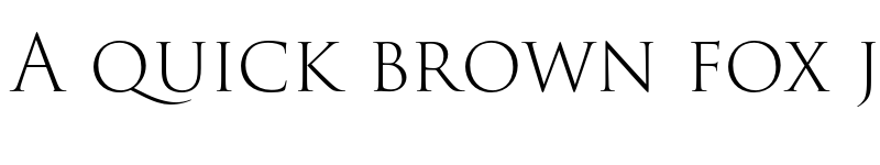 Preview of Trajan Pro 3 Light font