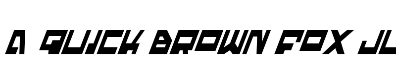 Preview of Trajia Condensed Italic Condensed Italic font