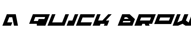 Preview of Trajia Expanded Italic Expanded Italic font