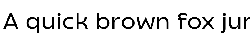 Preview of Transforma Sans Medium font