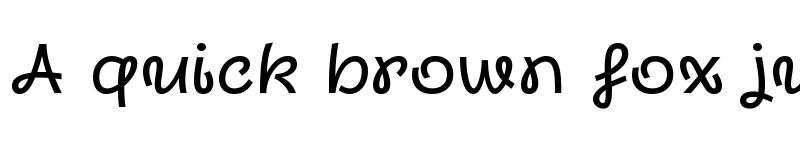 Preview of Transforma Script Medium font