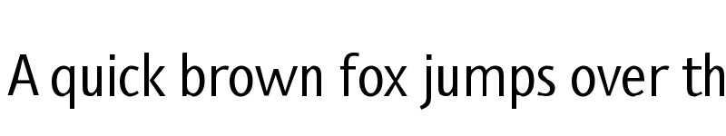 Preview of Transition Sans Light Light font