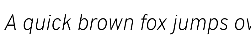 Preview of Transpass ExtraLight Italic font
