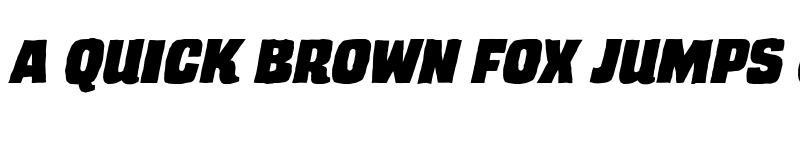 Preview of TrashCinema BB Italic font