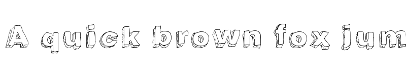 Preview of TrashFort Regular font