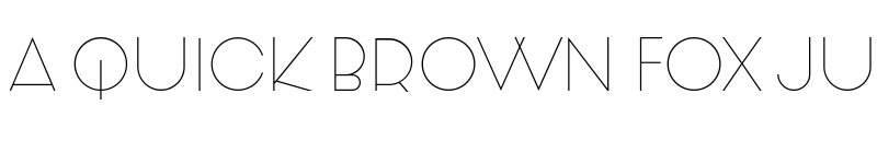 Preview of Travesta Regular font