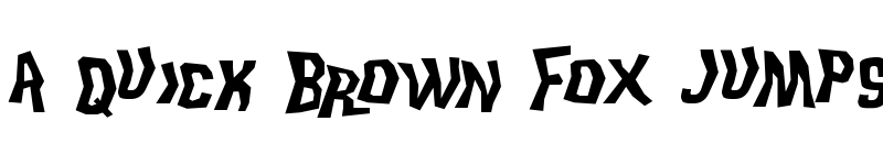 Preview of Trek Disruptor Blast Regular font