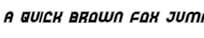 Preview of Trek Trooper Academy Italic Italic font