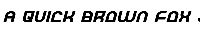 Preview of Trek Trooper Expanded Italic Expanded Italic font