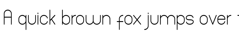 Preview of Trellacote Regular font