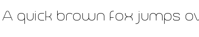 Preview of Trench 100 font