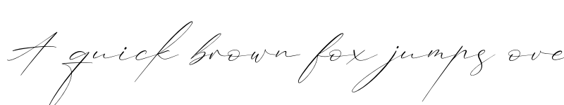 Preview of Trescilla Corinne Regular font