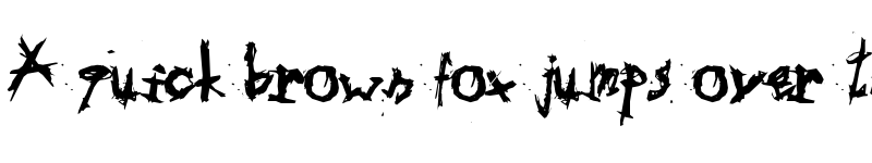 Preview of Triballaka Regular font