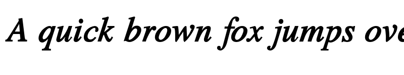 Preview of Tribun ADF Std Bold Cond Italic font