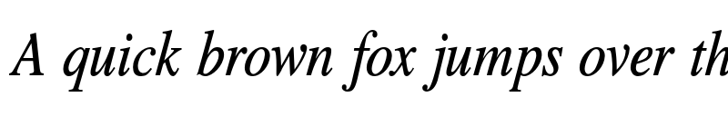 Preview of Tribun ADF Std Cond Italic font