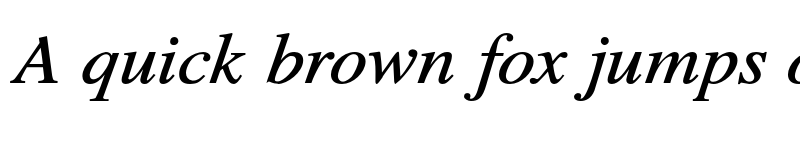 Preview of Tribun ADF Std Medium Italic font