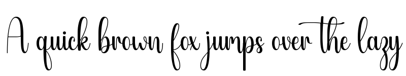 Preview of Tricky Regular font