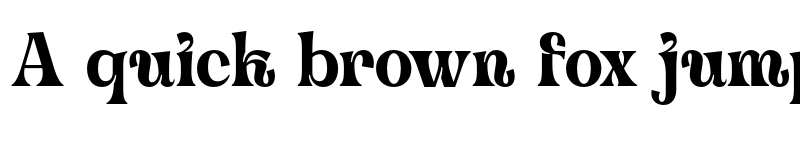 Preview of Trinstam Regular font