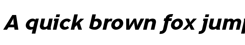 Preview of Tripleta ExtraBold Italic font