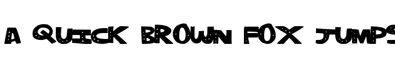 Preview of TrippleDots Regular font