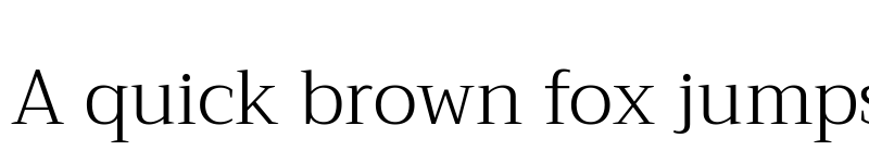 Preview of Trirong Light font