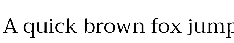 Preview of Trirong Regular font